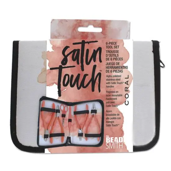The Beadsmith&reg; Satin Touch&trade; Coral 6 Piece Tool Set {5}