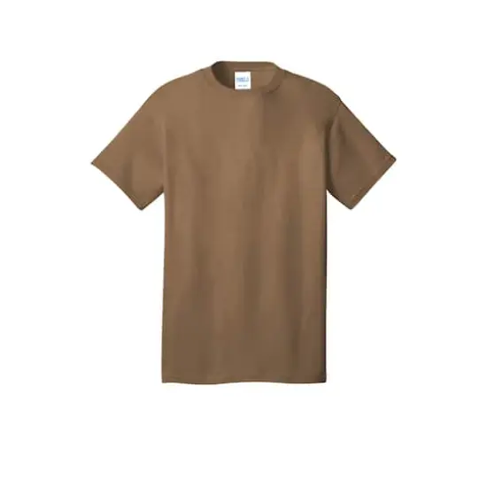 Port & Company&reg; Core Cotton T-Shirt Woodland Brown {1}