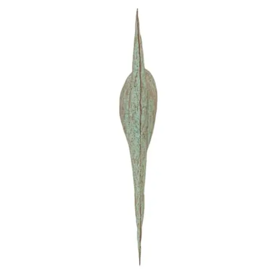 Hello Honey&reg; 10" Distressed Aqua Trout Tail Metal Wall D&eacute;cor {8}