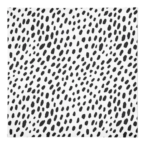 Monochromatic Spot Pattern 10" x 10" Cotton Twill Napkin {1}