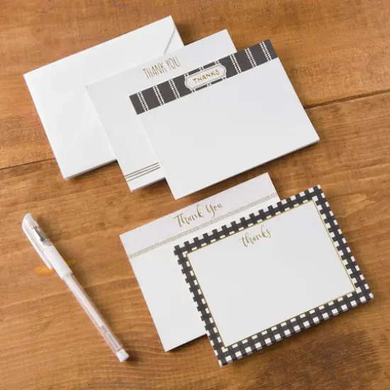 Thank You Flat Cards & Envelopes by Recollections&trade;, 4.25" x 5.5" {7}