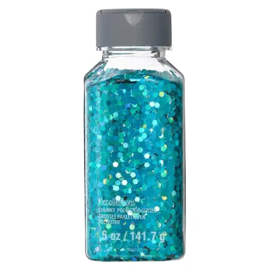 Mint Holographic Chunky Polyester Glitter by Recollections&trade; {4}