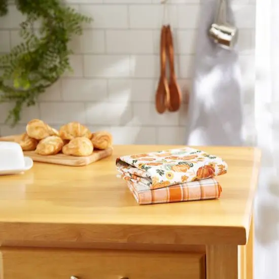 DII&reg; Fall Squash Dishtowel Set {6}