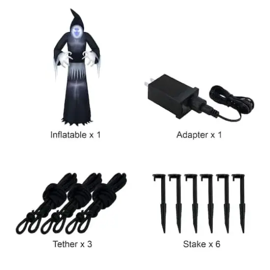 Occasions Airflowz 8ft. Inflatable Infinity Mirror Reaper {5}