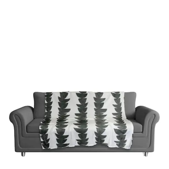 Monochromatic Stacked Bowls 50" x 60" Coral Fleece Blanket {4}