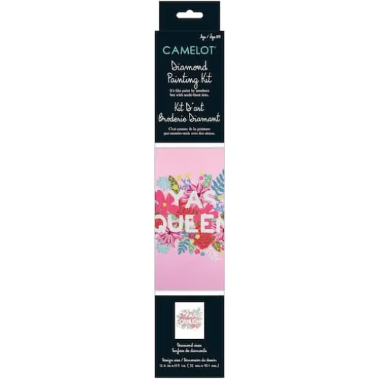 Camelot&reg; Dots Yas Queen Diamond Painting Kit {4}