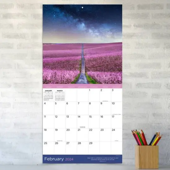 TF Publishing 2024 Paths to God Wall Calendar {5}