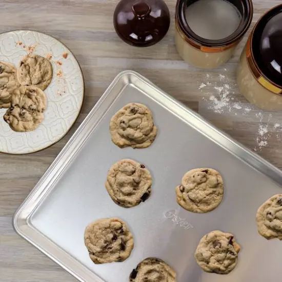 Oster 20.5" Baker's Glee Aluminum Cookie Sheet {7}