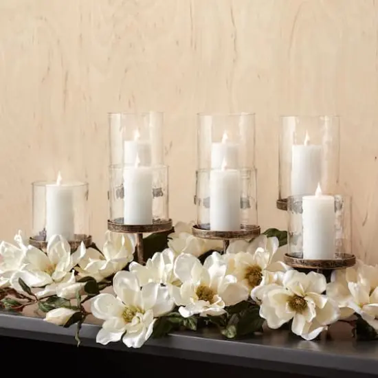 37.5" White Magnolia Floral Sprays, 2ct. {3}