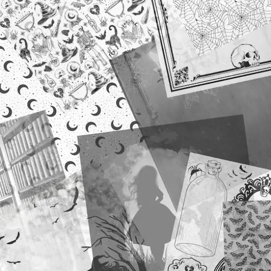 12" x 12" Halloween Vellum Paper Pad by Recollections&trade;, 20 Sheets {4}