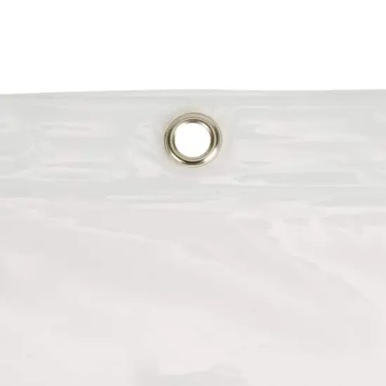 Bath Bliss Sanitized Shower Liner PVC Super Clear {6}
