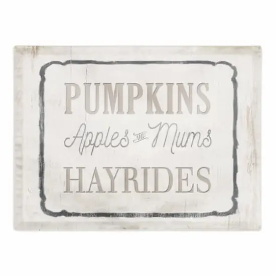 Pumpkins & Hayrides Polyester Twill Placemat {1}