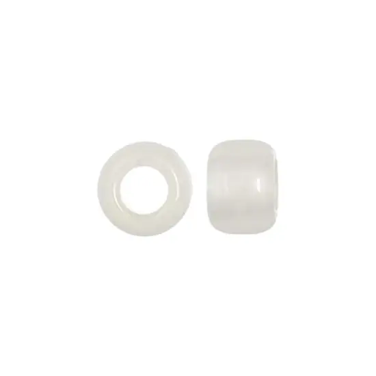 John Bead 9mm Plastic Pony Beads, 1,000ct. Barrel Nite Glow {4}