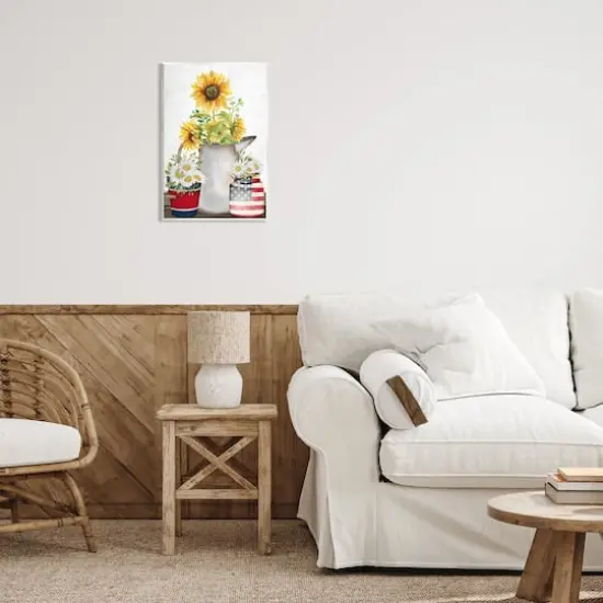 Stupell Industries Americana Flower Bouquets Wall Plaque Art {3}