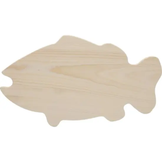 Good Wood by Leisure Arts 14" Pine Fish Board {1}