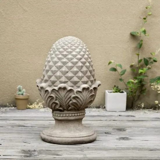 Glitzhome&reg; 16.5" Artichoke Garden Statue {5}