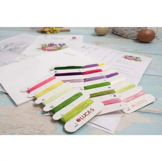 Luca-S Easter Egg Counted Cross Stitch Kit {6}