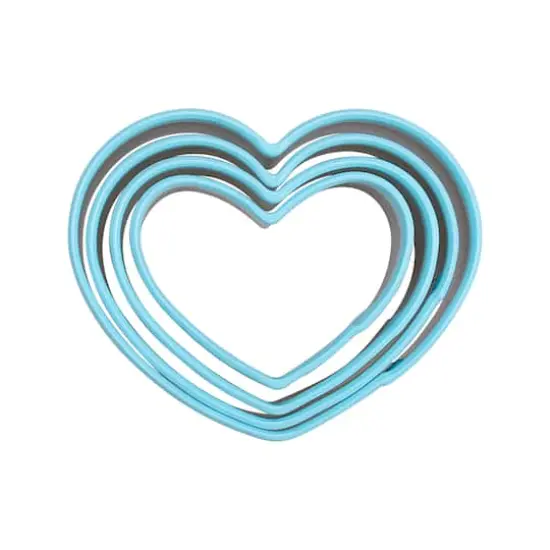 Hearts Stainless Steel Nested Cookie Cutter Set by Celebrate It&reg; {1}