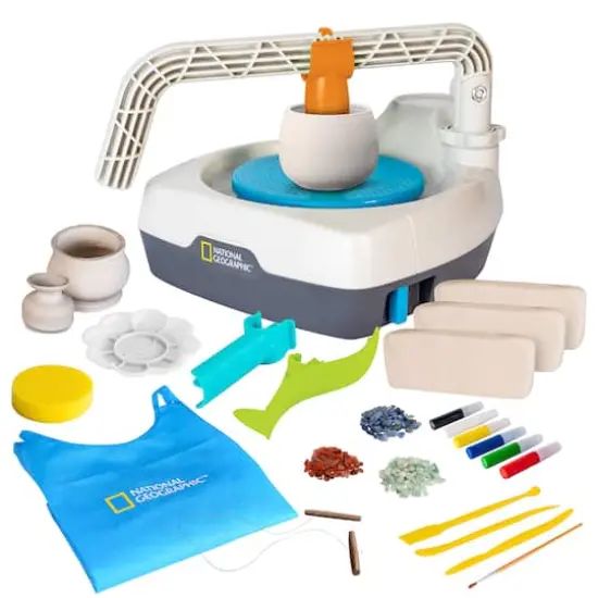 National Geographic&trade; Pottery Wheel Craft Kit {3}