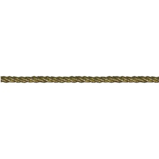 Simplicity&reg; Large Gold Metallic Twisted Cord {3}