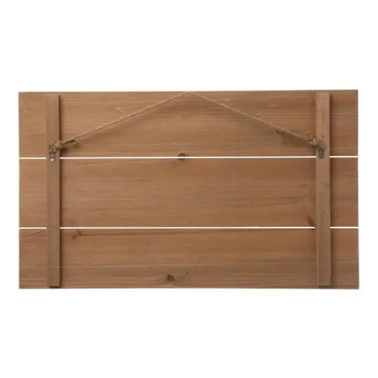 Glitzhome&reg; Wooden Merry Christmas Wall D&eacute;cor Accent {5}