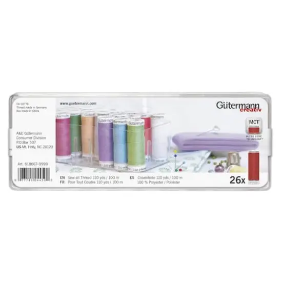 G&uuml;termann 26 Spool Sew-All Box {4}