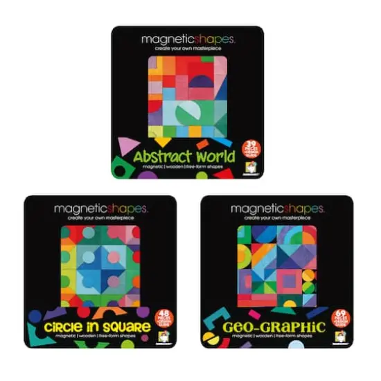 Assorted Brainwright&reg; Magnetic Shapes {1}