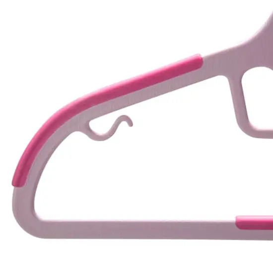 Simplify Kids Collar Saver Ultimate Hangers, 12ct. Pink {6}