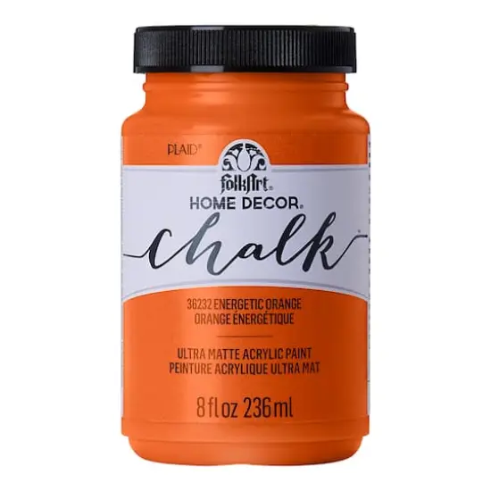 FolkArt&reg; Home Decor&trade; Chalk Paint Energetic Orange {1}