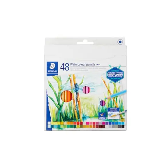 Staedtler&reg; Triangular Watercolor Pencil Set {4}