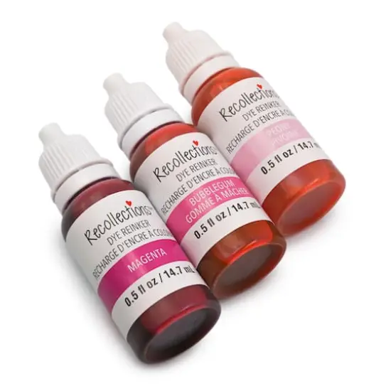 Dye Reinker Set by Recollections&trade; Pinks {3}
