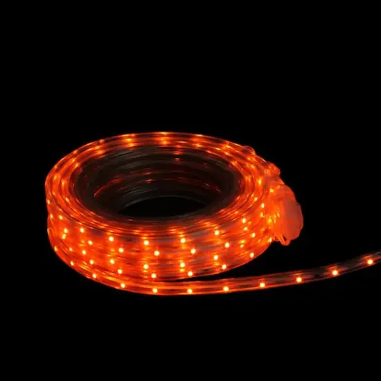 30ft. LED Christmas Outdoor Linear Tape Light Orange {4}