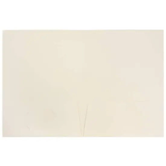 JAM Paper 2-Pocket Textured Linen Business Folders, 100ct. Ivory {4}