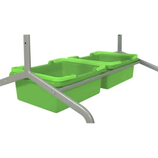 Luxor Classroom Chart Stand with Storage Bins {6}