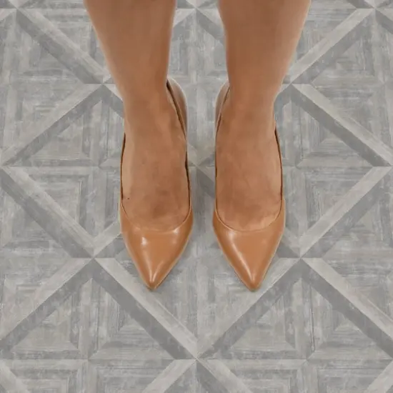 FloorPops Townhouse Peel & Stick Floor Tiles {3}