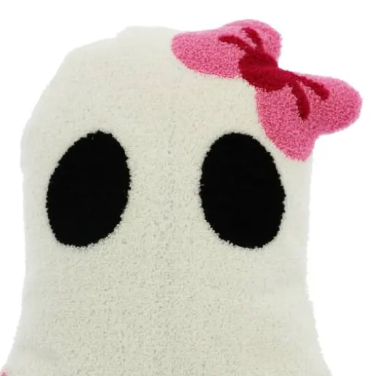 11" x 14" White Ghost with Pink Bow Pillow by Ashland&reg; {5}