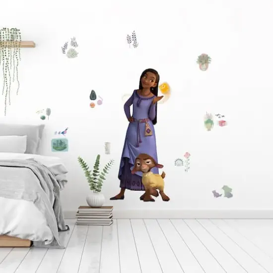 RoomMates Disney&reg; Wish Asha & Valentino Giant Wall Decal Set {3}