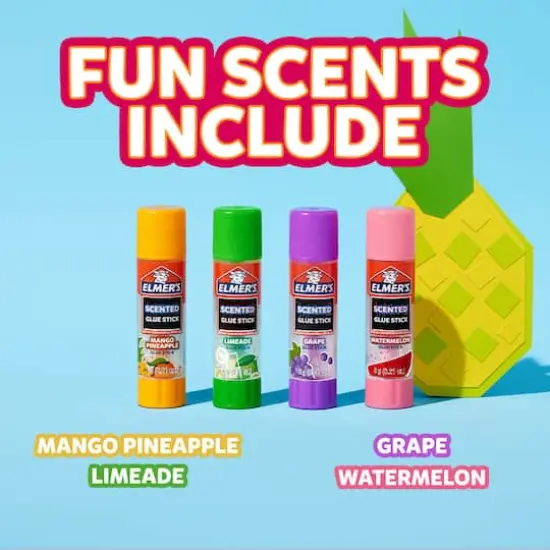 Elmer's&reg; Clear Scented Glue Sticks, 4ct. {3}