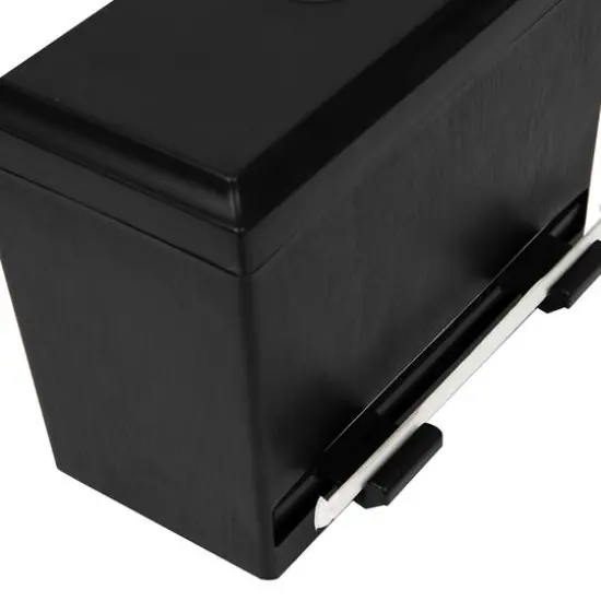 Mind Reader Black One-Touch Straw Holder Dispenser {7}