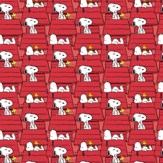 Peanuts Snoopy's Home Fabric {3}
