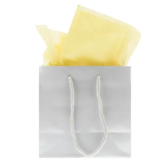 JAM Paper 20" x 26" Tissue Paper, 2 Packs of 10 Sheets Yellow {7}