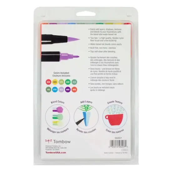 Tombow Botanical Illustration Dual Brush Art Pens {9}