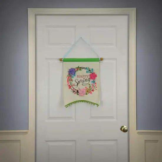 18" Happy Spring Banner {3}