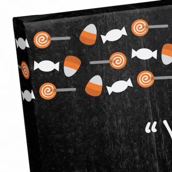 Too Much Candy Canvas Wall Art {4}