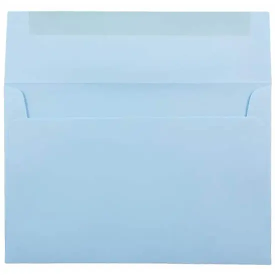 JAM Paper A8 Passport Invitation Envelopes, 50ct. Pastel Baby Blue {4}