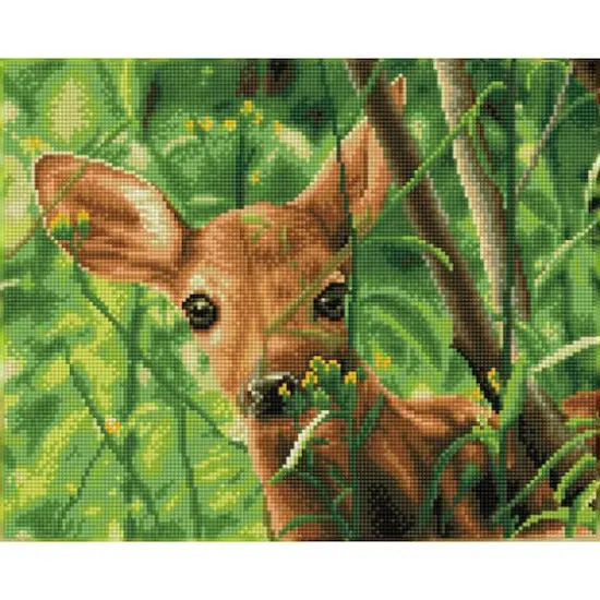 Diamond Dotz&reg; Intermediate Forest Babe Pre-Framed Diamond Painting Kit {1}