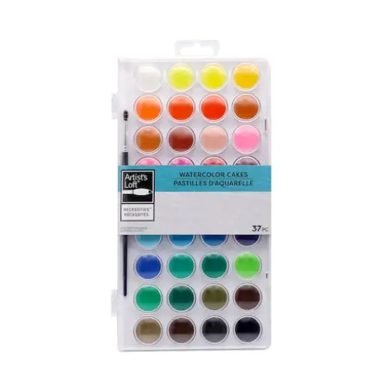 36 Color Watercolor Cake Set by Artist's Loft&trade; Necessities&trade; {9}