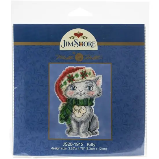 Mill Hill&reg; Jim Shore Kitty Counted Cross Stitch Kit {3}