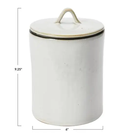 Hello Honey&reg; Stoneware Food Storage Container with Reactive Glaze {5}