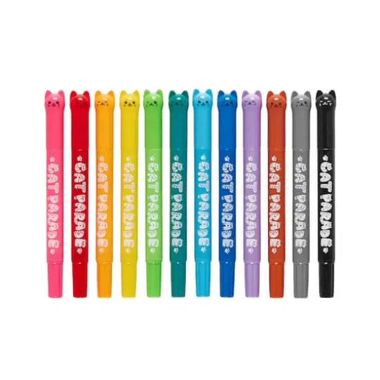 OOLY Cat Parade Twist Up Watercolor Gel Crayons, 12ct. {3}